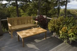 Basketweave Rectangular Table, Large -Garden Series Store 36351 003v