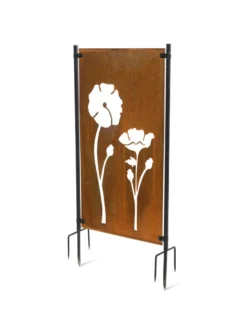 Poppy Corten Steel Screen -Garden Series Store 3 4 crop 8612984 3180