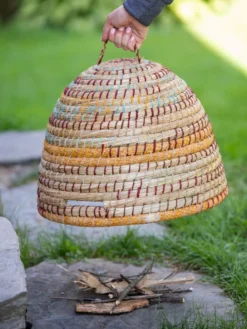 Artisan Natural Bee Skep -Garden Series Store 3 4 crop 8613063 0361
