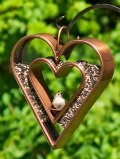Heart Fly-Thru™ Bird Feeder -Garden Series Store 3 4 crop 8613534 06v