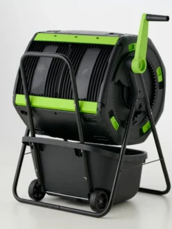 Maze 48 Gallon Compost Tumbler With Cart -Garden Series Store 3 4 crop 8613576 05V
