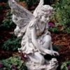 Kneeling Fairy Garden Statue
