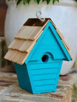 Heartwood Wren-in-the-Wind Bird House -Garden Series Store 8591093 10v