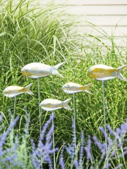 Fish Out Of Water Garden Stakes, Set Of 5 -Garden Series Store 8593672 9131 tif