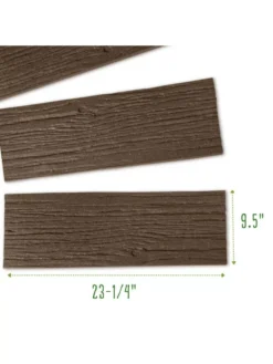 Recycled Rubber Railroad Tie Stepping Stone -Garden Series Store 8594281 1