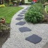 Recycled Rubber Flagstone Stepping Stone