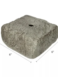 Rock Lock Interlocking Garden System, Ends, Set Of 3 -Garden Series Store 8598738 02V jpg