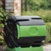 Hot Frog Rolling Compost Tumbler Bin, 37 Gallon