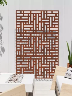 Veradek 3-Panel Privacy Screen Set, Blocks