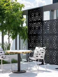 Veradek 3-Panel Privacy Screen Set, Star -Garden Series Store 8599205 08V tif
