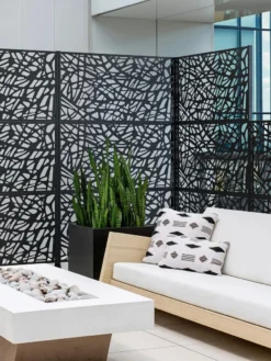 Veradek 3-Panel Privacy Screen Set, Web -Garden Series Store 8599206 10V tif