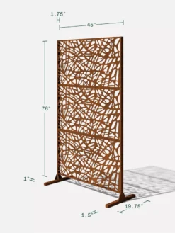 Veradek 3-Panel Privacy Screen Set, Web -Garden Series Store 8599206 12V tif