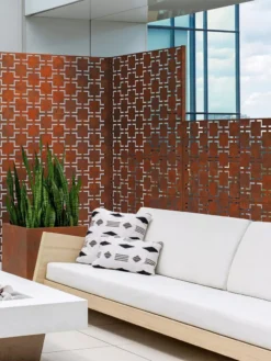 Veradek 2-Panel Privacy Screen Set, Quadra -Garden Series Store 8599207 06V tif