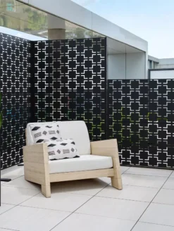 Veradek 2-Panel Privacy Screen Set, Quadra -Garden Series Store 8599207 10V tif