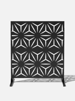 Veradek 2-Panel Privacy Screen Set, Star -Garden Series Store 8599214 13v