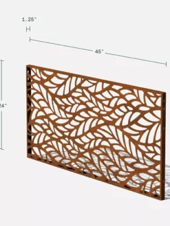 Veradek Flowleaf Privacy Screen Panel 9 Veradek Flowleaf Privacy Screen Panel -Garden Series Store 8599222 07V tif