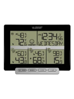 La Crosse 308-1412-3TX-INT Wireless Weather Station With 3 Sensors -Garden Series Store 8599459 01v