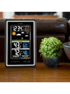 La Crosse Wireless Vertical Color Forecast Station -Garden Series Store 8599462 02v