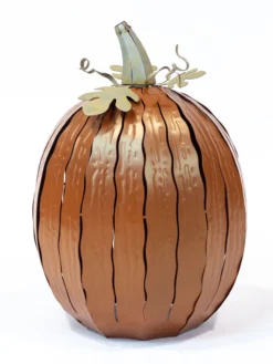 Desert Steel Pumpkin Luminary, Tall -Garden Series Store 8599559 10v