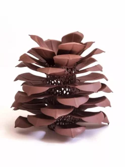 Desert Steel Pine Cone Luminary -Garden Series Store 8599563 05V tif