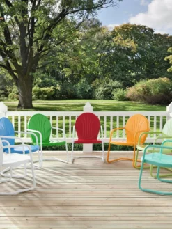 Crosley Griffith Metal Outdoor Chair -Garden Series Store 8599640 01V tif