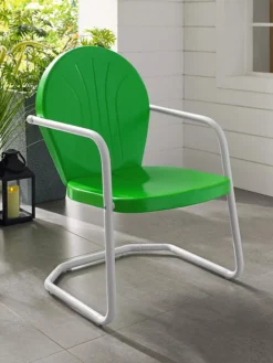 Crosley Griffith Metal Outdoor Chair -Garden Series Store 8599640 08V tif