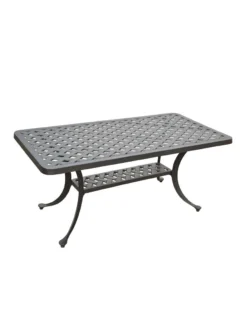 Crosley Sedona Cast Aluminum Rectangular Cocktail Table