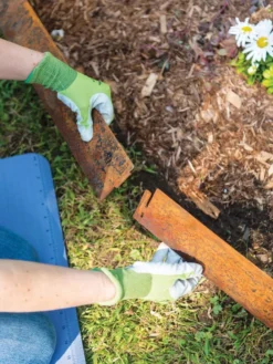 Corten Steel Edging 5" H, Set Of 3 -Garden Series Store 8599845 0253 tif