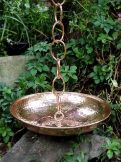 Rain Chain Basins -Garden Series Store 8600211 01V rain chain basins copper
