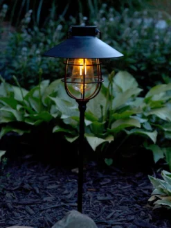 Edi-Sol Marine Solar Pendant Or Staked Lantern -Garden Series Store 8600215 01V tif