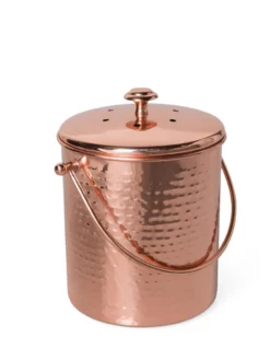 Hammered Copper Compost Pail -Garden Series Store 8600224 19320 tif