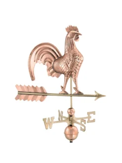 Rooster Copper Weathervane -Garden Series Store 8600283 04v