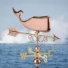 Save The Whales™ Copper Weathervane