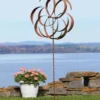 Flower Staked Wind Spinner, 29"