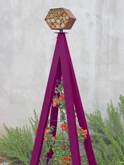 Bee Bungalow + Akoris Garden Tuteur Jr. -Garden Series Store 8600532 01v bee bungalow akoris garden tuteur aubergine