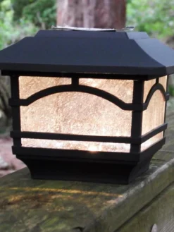 Solar Post Cap Railing Light 2-Pack -Garden Series Store 8608699 02V tif