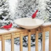 Birds Choice ® Heated Birdbath With Deck Mount