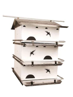 WatersEdge Purple Martin House 3-Floor, Assembled