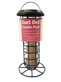 Suet Ball & Feeder Combo Set 6 Suet Ball & Feeder Combo Set -Garden Series Store 8608919 01v