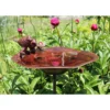 Achla Designs Antiqued Birdbath With Birds And Stake