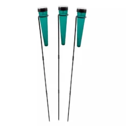 Achla Designs Solar Sparkle Cone With Stakes, Set Of 3 -Garden Series Store 8609357EMGR 07V jpg