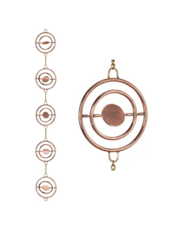 Stellar Copper Rain Chain, 8.5ft