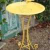 Vintage Floral Birdbath