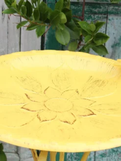 Vintage Floral Birdbath -Garden Series Store 8610559 02V JPG