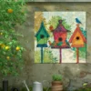 Three Neighbors Outdoor Wall Art