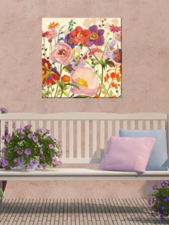 Spring Frolic Outdoor Wall Art