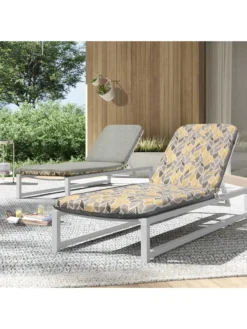 Outdoor Decor™ Chaise Lounge Cushions, 22" X 73" -Garden Series Store 8611127 108v ctlv outdoor chaise lounge cushion 22x73 citrus leaves