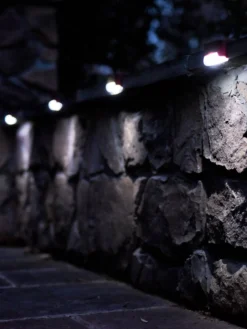 Solar Powered Deck Light, Pack Of 4