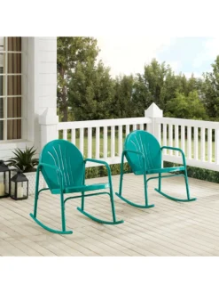 Crosley Griffith 2-piece Outdoor Rocking Chair Set -Garden Series Store 8611577 tu 28v