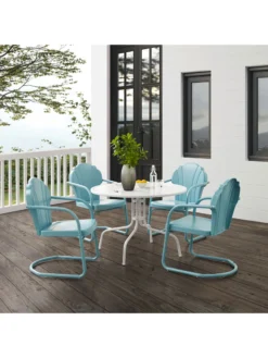 Crosley Tulip 5-piece Outdoor Dining Set -Garden Series Store 8611578 bl 01v